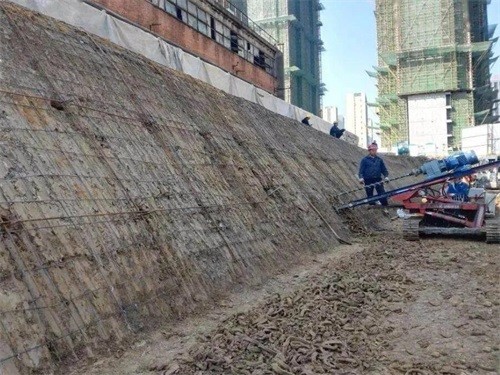 榕江建筑边坡支护
